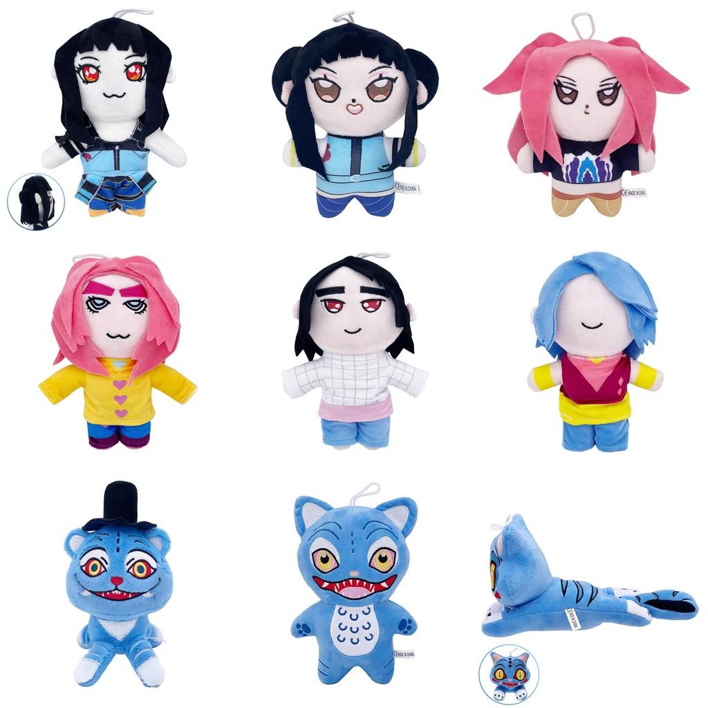 Demon Kpop Hunters Animal Plush Toy Fluffy Water Crystal Plush Collectors Fans