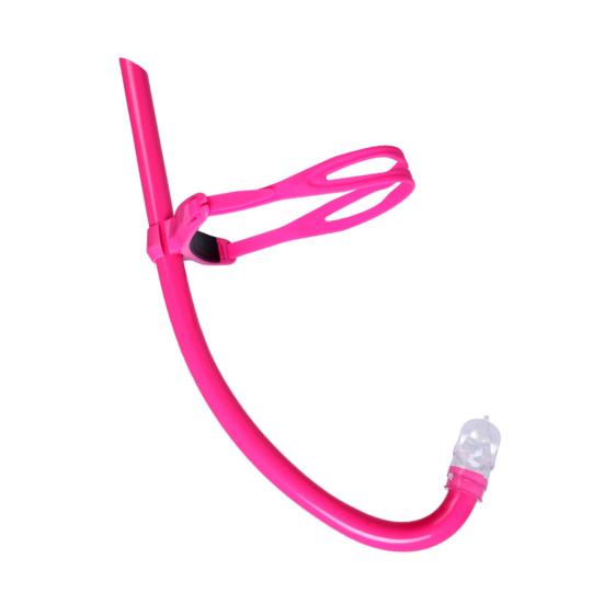 Трубка для обучения плаванию с трубкой для дайвинга, дыхательная трубка с оголовьем, жидкий силиконовый загубник, трубка для взрослых и детей