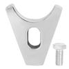 Distributor Clamp Chrome Steel Hold Down SBC BBC Fit for Chevy V8 V6