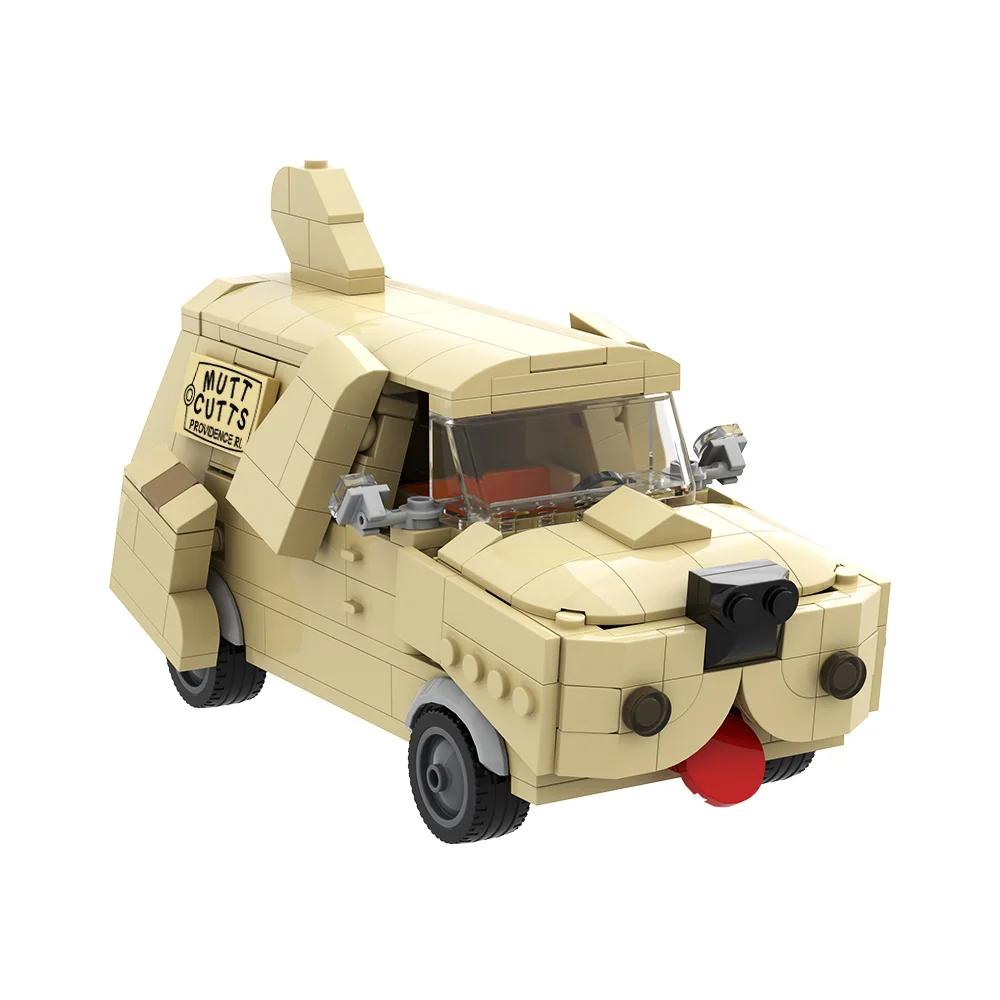 Gobricks MOC Машина из фильма «Тупой и еще тупее» Конструктор Кирпичики Игрушки Подарок