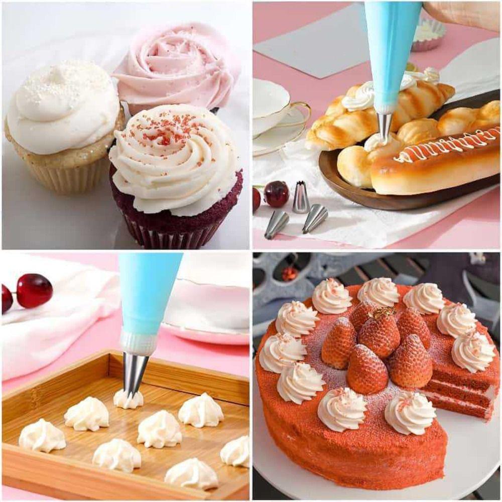 38Pcs/Set Creative Cream Piping Nozzles Kit DIY Decorating Piping Tip Pastry Tools