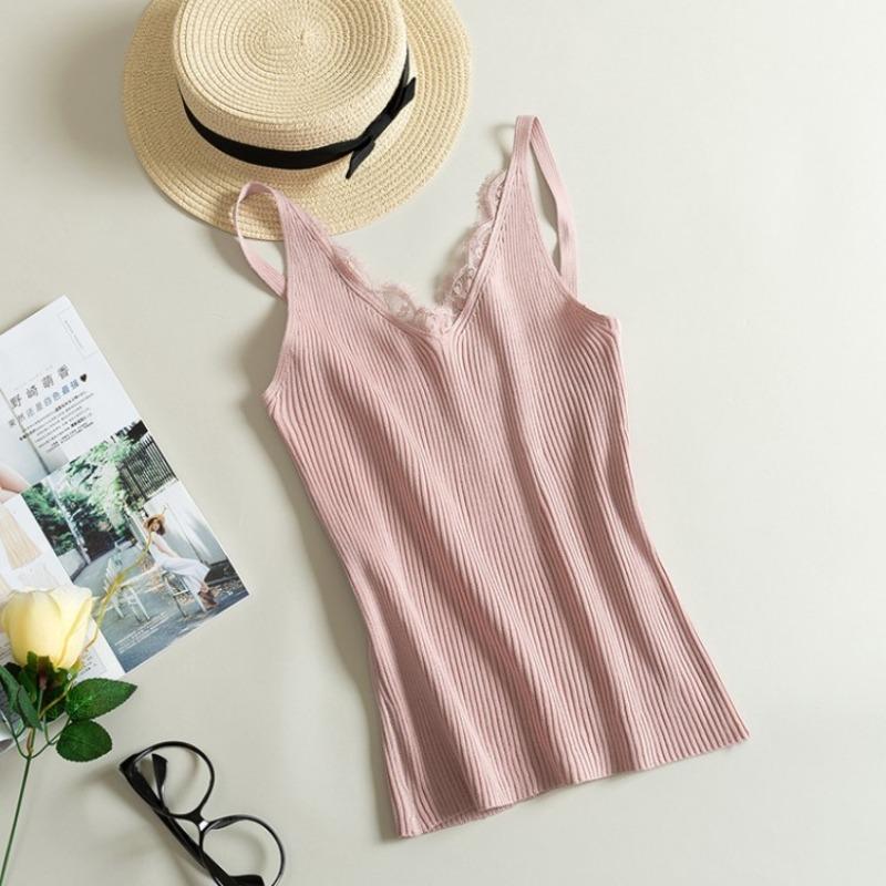 Новая женская вязаная крючком кружевная жилетка с V-образным вырезом и халтером, короткая облегающая куртка