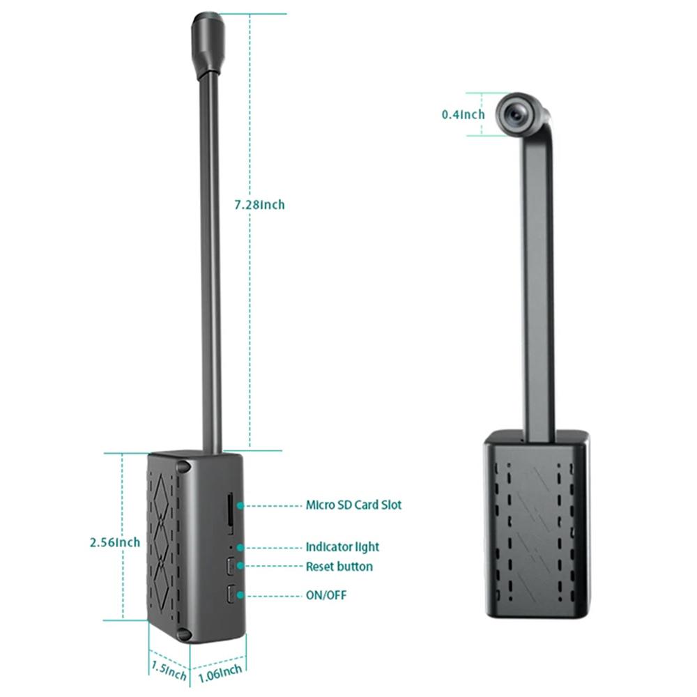 Мини WiFi камера видеонаблюдения HD 1080P удаленный мониторинг домашняя беспроводная IP камера циклическая запись камера безопасности наружная внутренняя камера