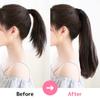 Парик Ponytail One Single Easy Twin Dark Brown [Classe], локон, 45 см, цвет, черный, коричневый, наращивание, хвосты,