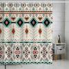Bohemian Style Shower Curtain Waterproof Bathroom Curtain