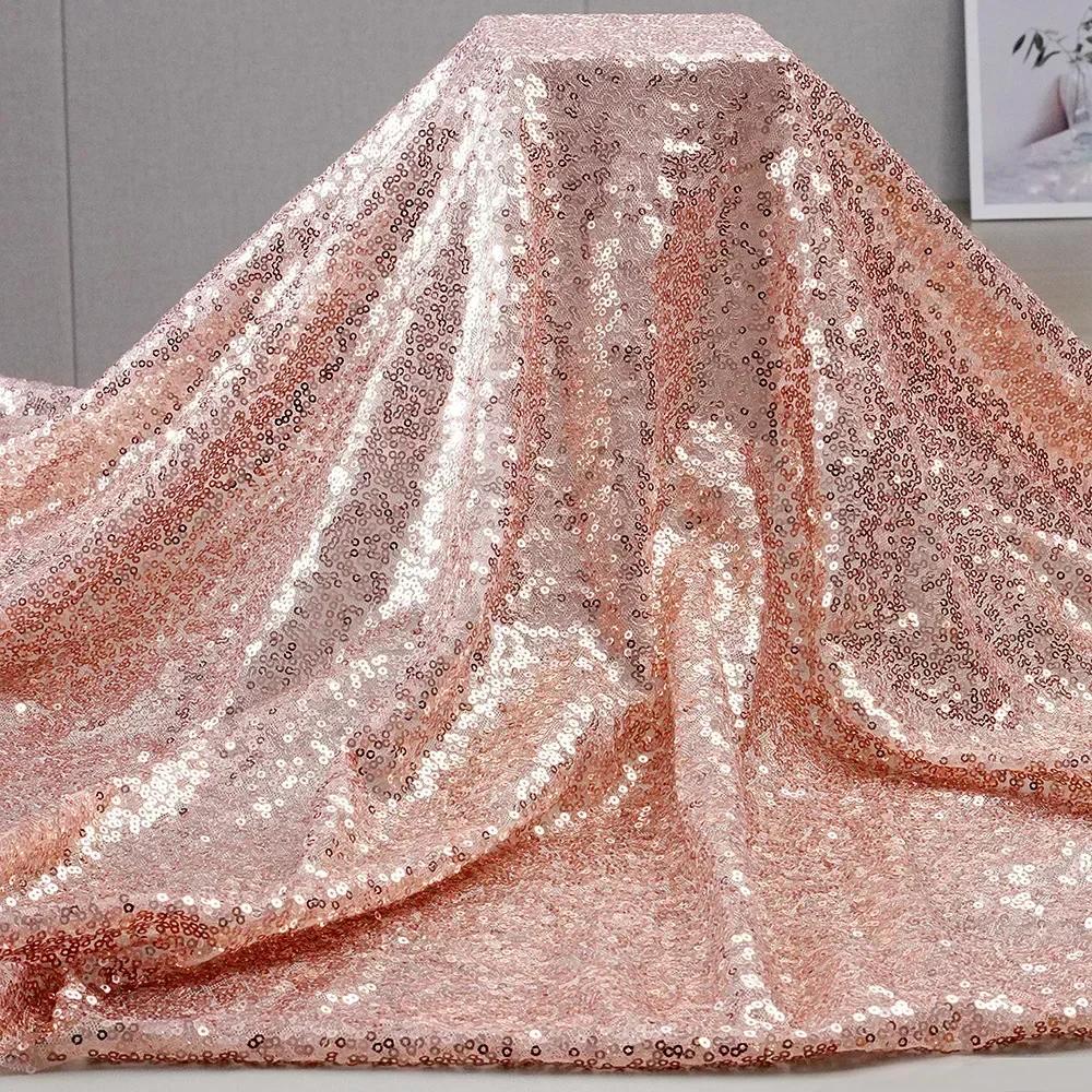 Ткань с вышивкой пайетками "Иллюзия 3 мм", мелкие пайетки, сценическая, вечернее платье, вышитая ткань, фон, скатерть, багажная ткань