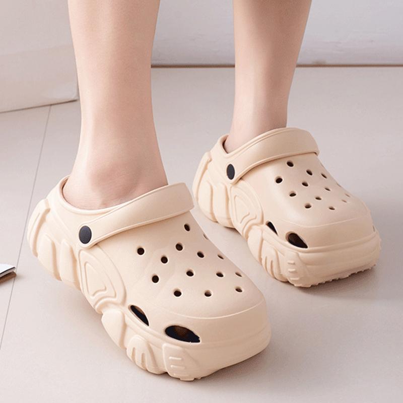 New Summer Platform Clogs Sandals Women Fashion Hollow Out Eva Outdoor Slippers Woman Thick Sole Non Slip Beach Sandalias Mujer