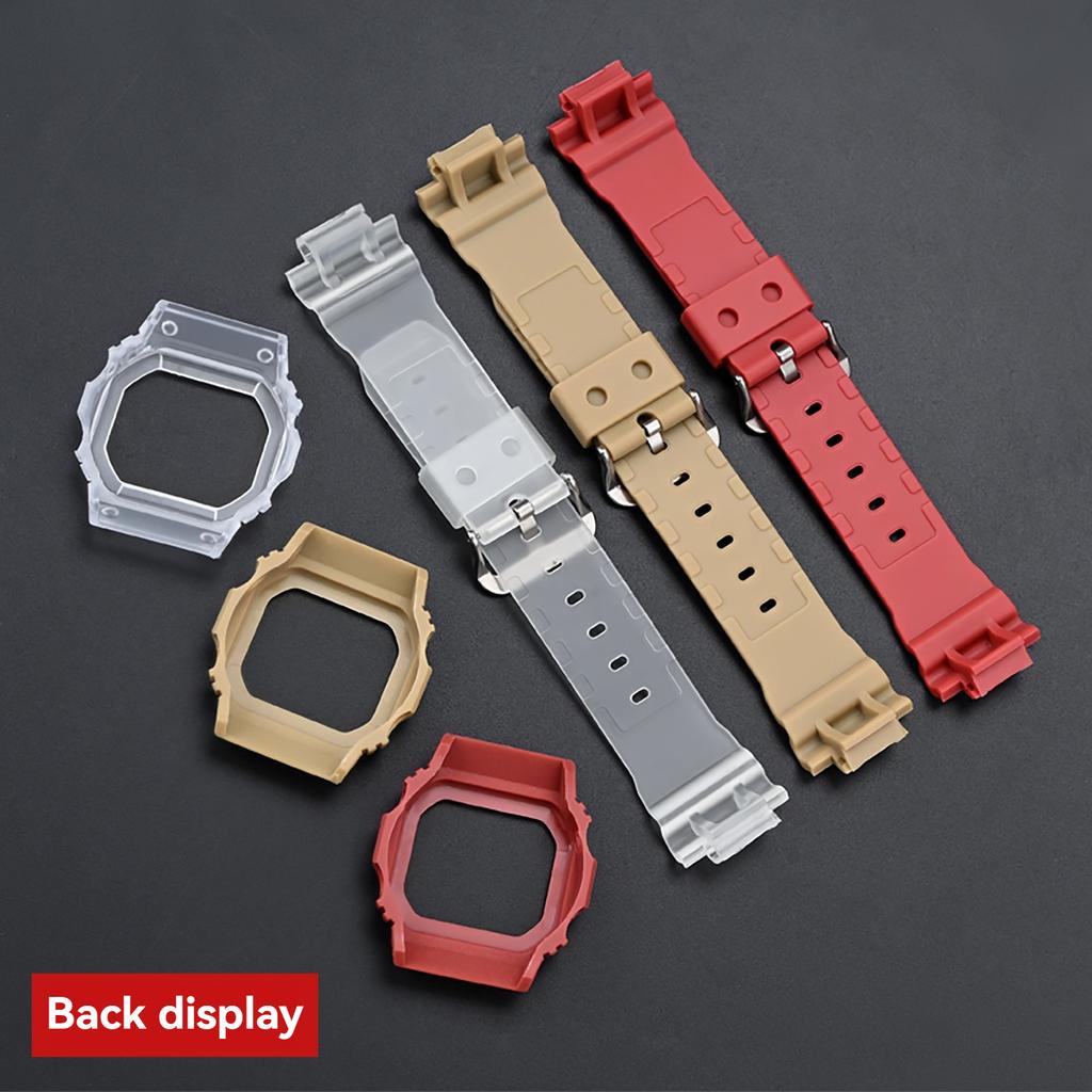 Для CASIO G-Shock DW-5600 5610 GB-5600B G-5600E GW-M5610 GLX-5600 GW-M5610 Водонепроницаемый Силиконовый Ремешок Чехол Корпус Часов