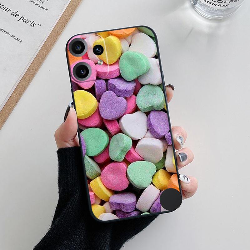 Чехол для Nothing CMF Phone 2 Pro Чехол-сердечко из силикона для CMF Phone 2 Pro 5G Phone2 Pro Funda Ударопрочный бампер