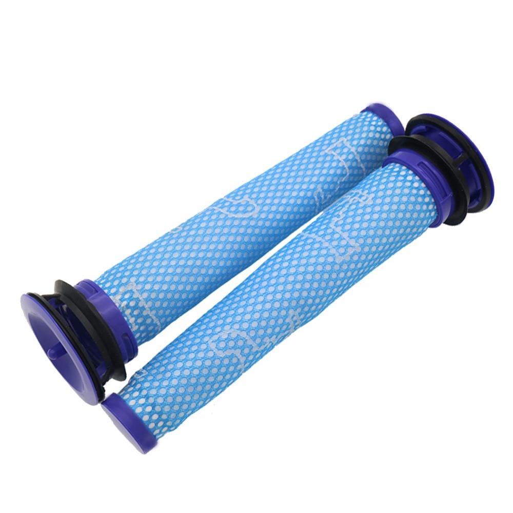2 шт., моющаяся головка двигателя HEPA-фильтр для Dyson V6 V7 V8 DC62 DC61 DC58 DC59 DC74 #965661-01 Запчасти для пылесоса