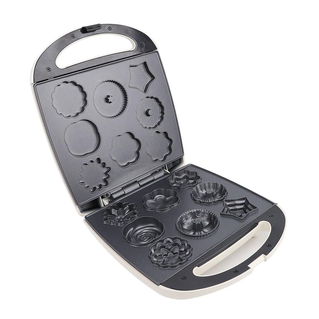 Печенье для выпечки 8 отверстий Multi Shapes Antiprigar 1000W Двусторонний подогрев Завтрак Машина для приготовления блинов 