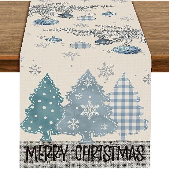 72 x 13 Inch Valentines Day Table Runner – Red and Pink Hearts with Love and XOXO Lettering, Polka Dot Heart Pattern for Dining Room, Kitchen, and