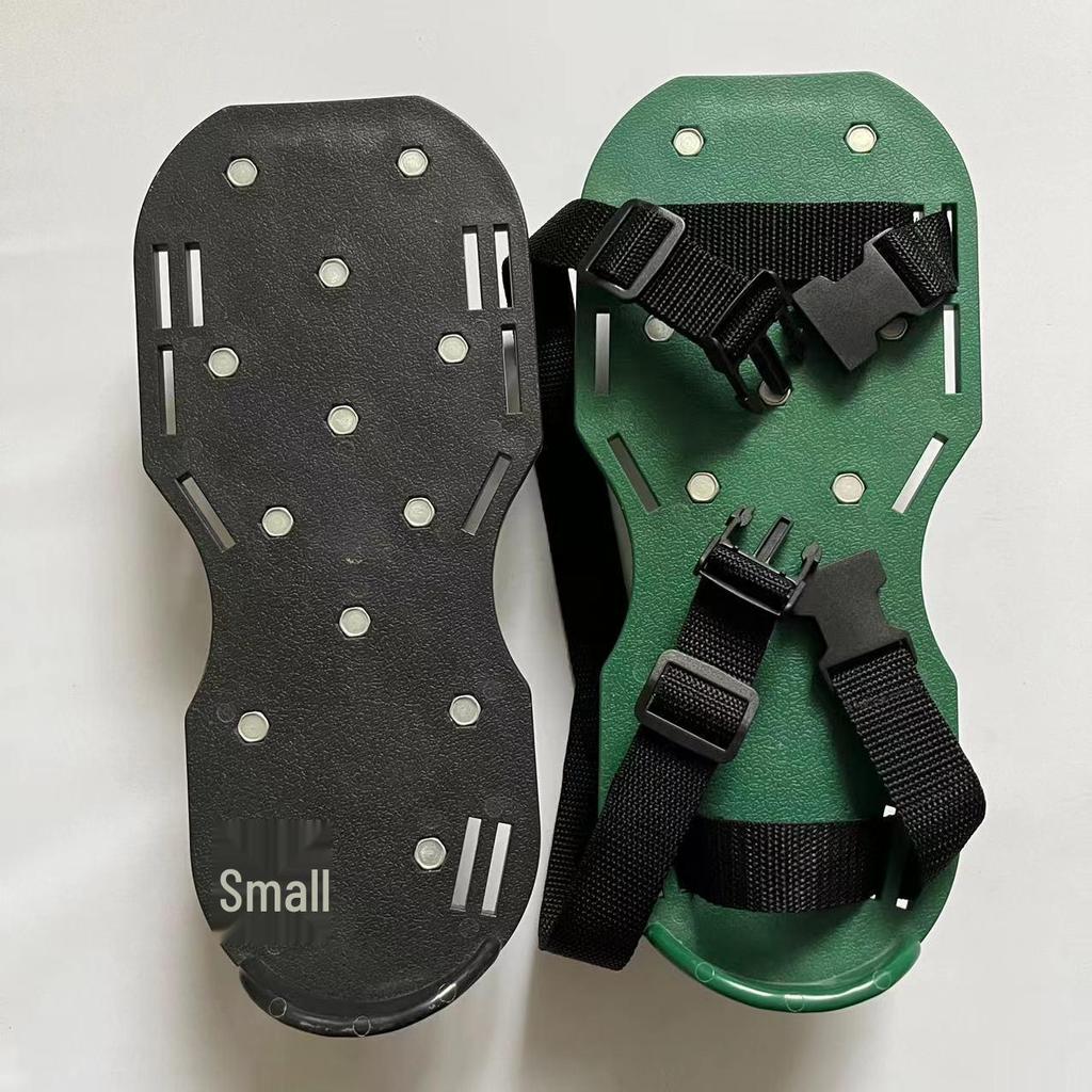 Аэратор почвы для газона и сада - Шипованные ботинки 4 см/6 см самовыравнивающиеся