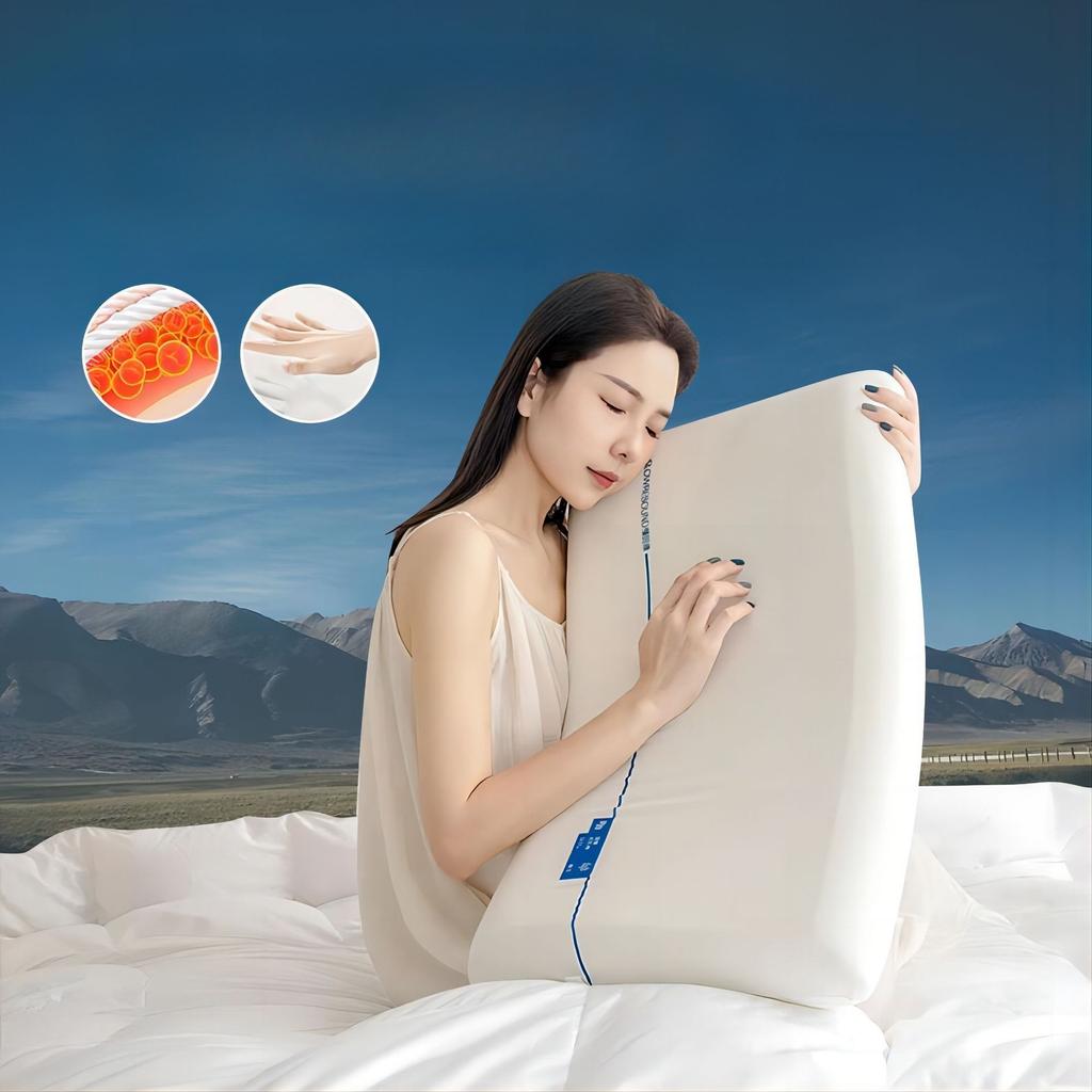 Deep Sleep Memory Pillow Dual-core Pillow Zero-pressure Neck Pillow Slow Rebound Memory Foam Pillow