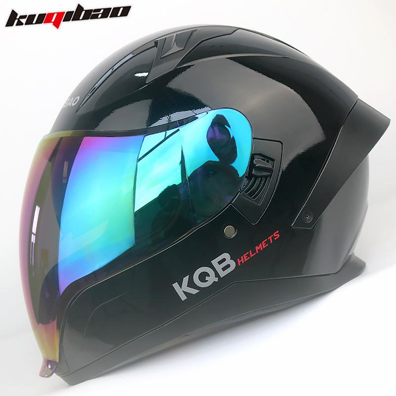 Мотоциклетный шлем Полный шлем Питьевая вода Легкий Четыре сезона Шлем Лицо Призрака с Bluetooth