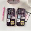 Милый Животный Двухслойный Чехол для Телефона для iPhone 14P, 15, 16 Pro Max, 17 - Дизайн со Звездами