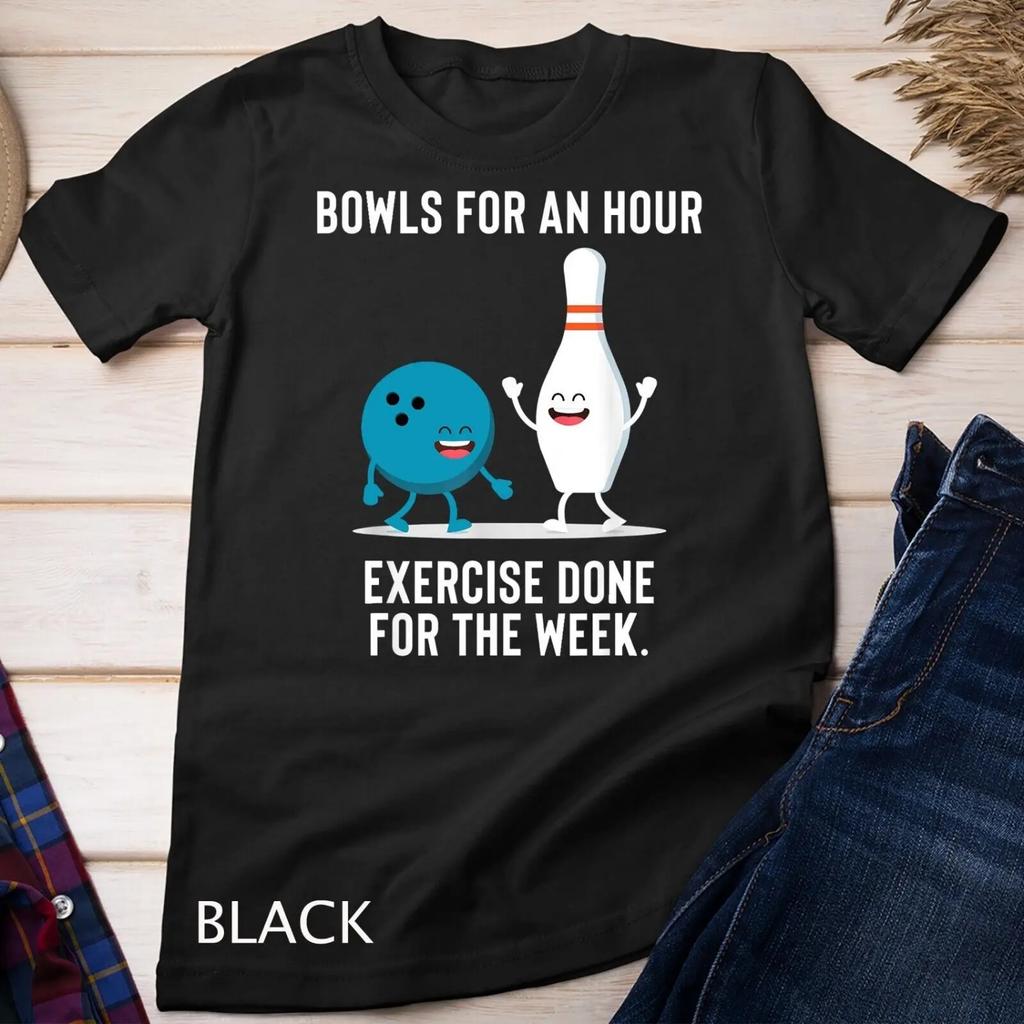 Funny Bowling For Or Lazy People T shirt