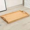Foldable Legs Foldable Dining Table Bamboo Material Breakfast Serving Tray  Living Room
