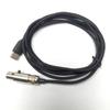 Плетеный нейлоновый USB C на 3-контактный XLR Кабель-замена для наушников Q701/K712/K702/K240/K240 II/K141/K17 С защитой от запутывания