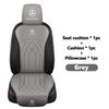 For Benz Car Logo Seat Cushion Auto Seat Headrest Cushion Neck Pillow Case Accessories AMG VIANO GLB GLC GLE GLK W108 W124 W126 z14
