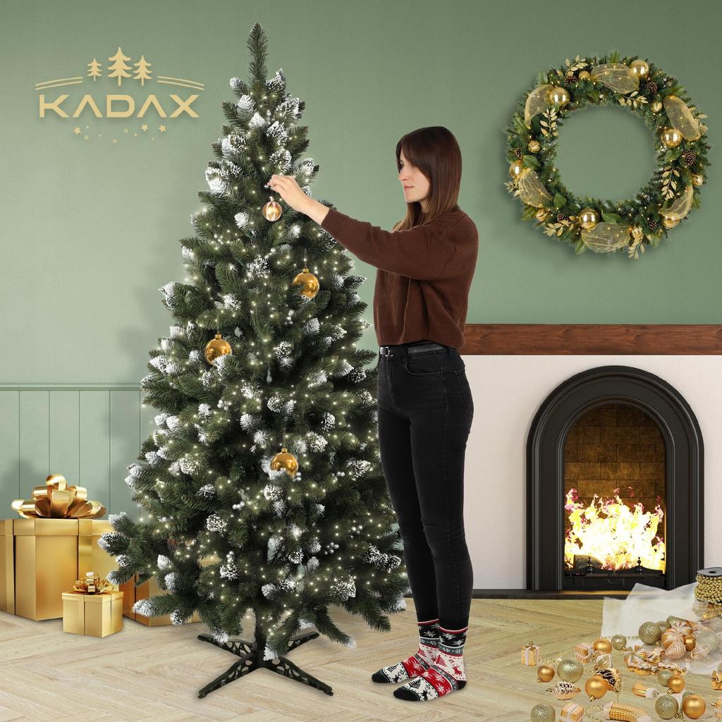 KADAX Artificial Christmas Tree Diamond Pine 220 Cm Beautiful