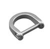 D Ring Clip D Ring Buckle Detachable U Shape Horseshoe D Buckle Clip D Ring Hoop Locking Shackle Horseshoe Screw D Ring