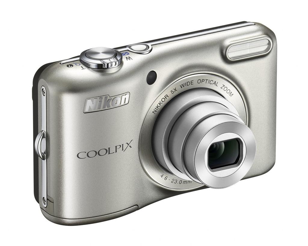 Nikon COOLPIX L28 Digital AA Battery Silver Camera, 20.05 Megapixels, Compatible, (L28SL)