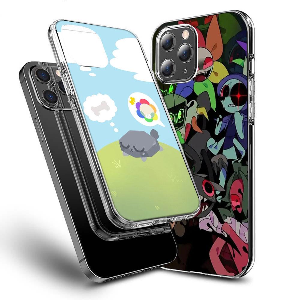 Чехол для телефона Dandys World Game для iPhone 16E 15 Pro 14 Plus 17E 16 17 Pro Max Air 11 12 13 Mini Ударопрочный Capa Милый Чехол TPU