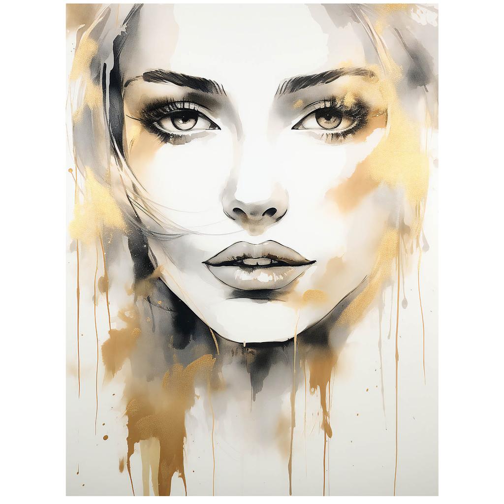 Portret Tajemnicy Portret Tajemnicy, 70X100 Cm, Bez Ramy, Płótno Premium Na Blejtramie