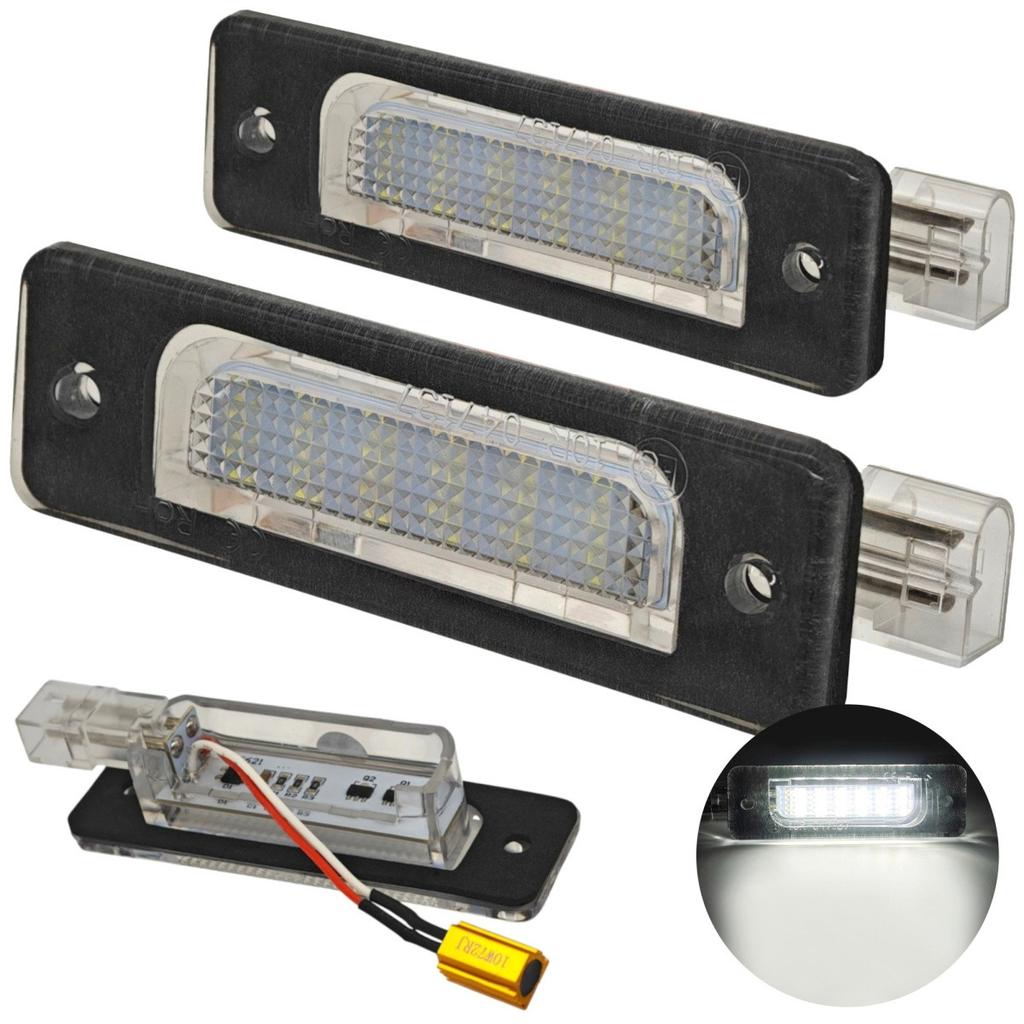 Lampy tablicy rejestracyjnej LED kompatybilne z BMW E32, E34, 650lm, 2 szt Off-Road