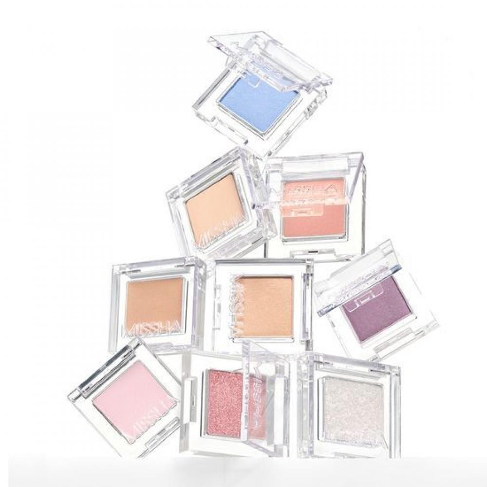 MISSHA [новый эксклюзивный цвет] Missha Modern Triple Glitter Prism Air Container 50 цветов Нет. 6 Марсала Красный