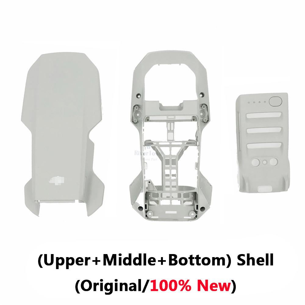Original Arm Covers and Body Shell For DJI Mavic Mini 2 Upper Bottom Cover Middle Frame Arm Without Motor Drone Repair Parts