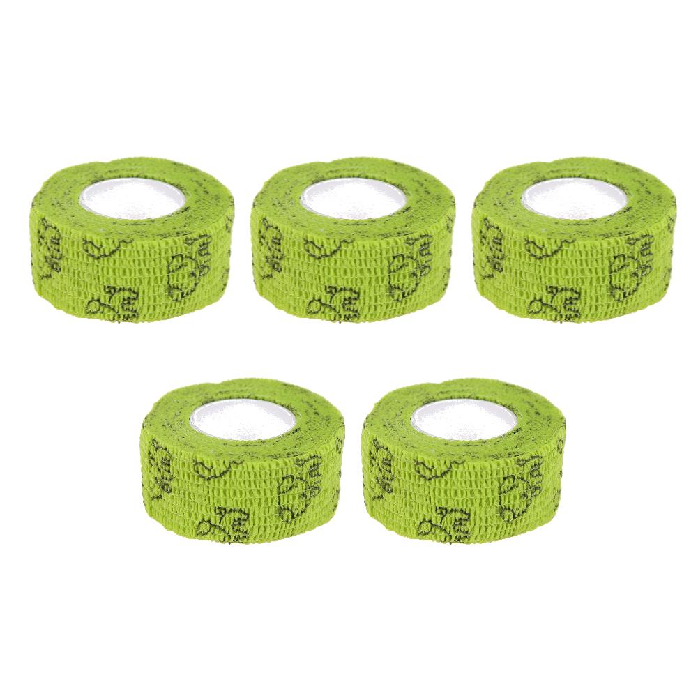 5Pcs Self-adhesive Elastic Bandage for Pet Dog Cat Bandage Leg Cover Protector Strap Medical Bandage Non-woven Cohesive Bandage