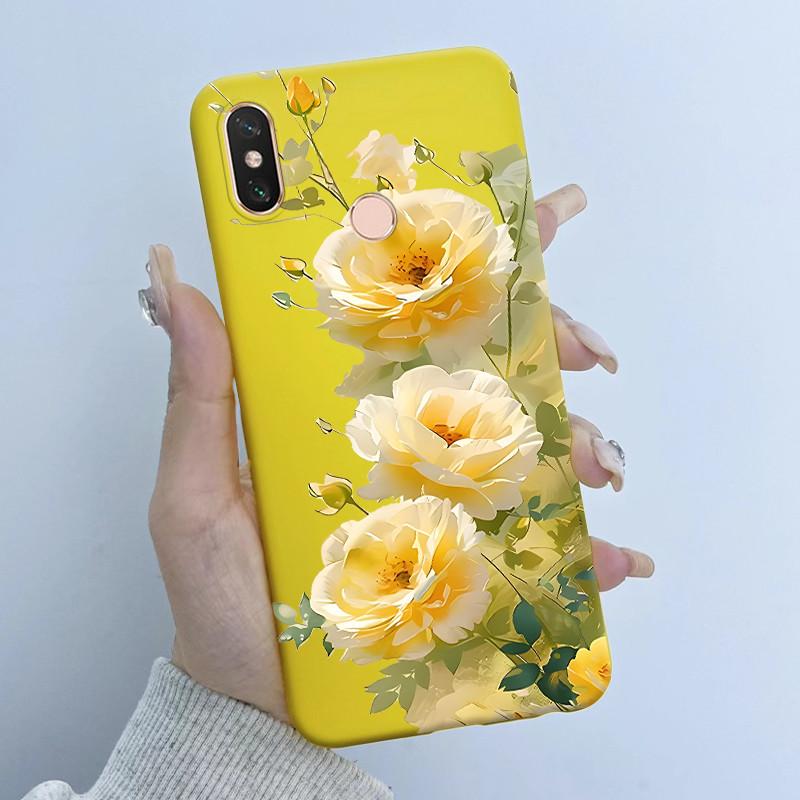 Чехол для Xiaomi Mi Max 3 Задняя крышка Новый дизайн Бабочка Девочка с цветком Расписной Конфетный Цвет Мягкие Силиконовые Чехлы Для Mi Max3 Capa