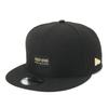 Кепка New Era 9FIFTY с металлическим значком с логотипом-флагом, ЧерныйМеталлический Золотой, ML, 950 METAL FLAG BLK GLD 251 14388582 NER36C4839