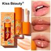 Kissbeauty Масло для губ Прозрачное Увлажняющее Увлажняющая Маска для губ Бальзам для губ