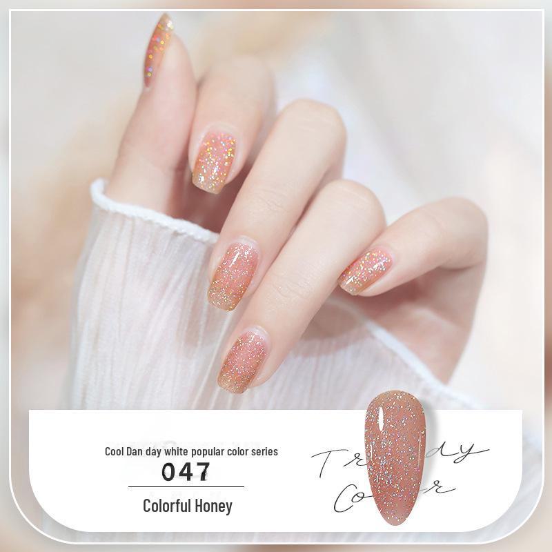 Cool Dan Encounter Yingcai Peelable Quick-Dry Water-Based Nail Polish - Odor-Free, Tear-Off, Exam-Safe, Student-Friendly.