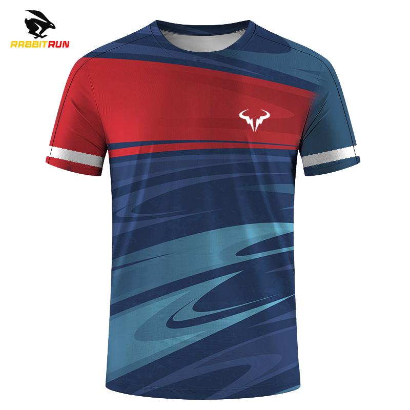 Модные мужские и женские теннисные серии для бадминтона, новые экстремальные спортивные футболки с короткими рукавами и круглым вырезом с 3D принтом