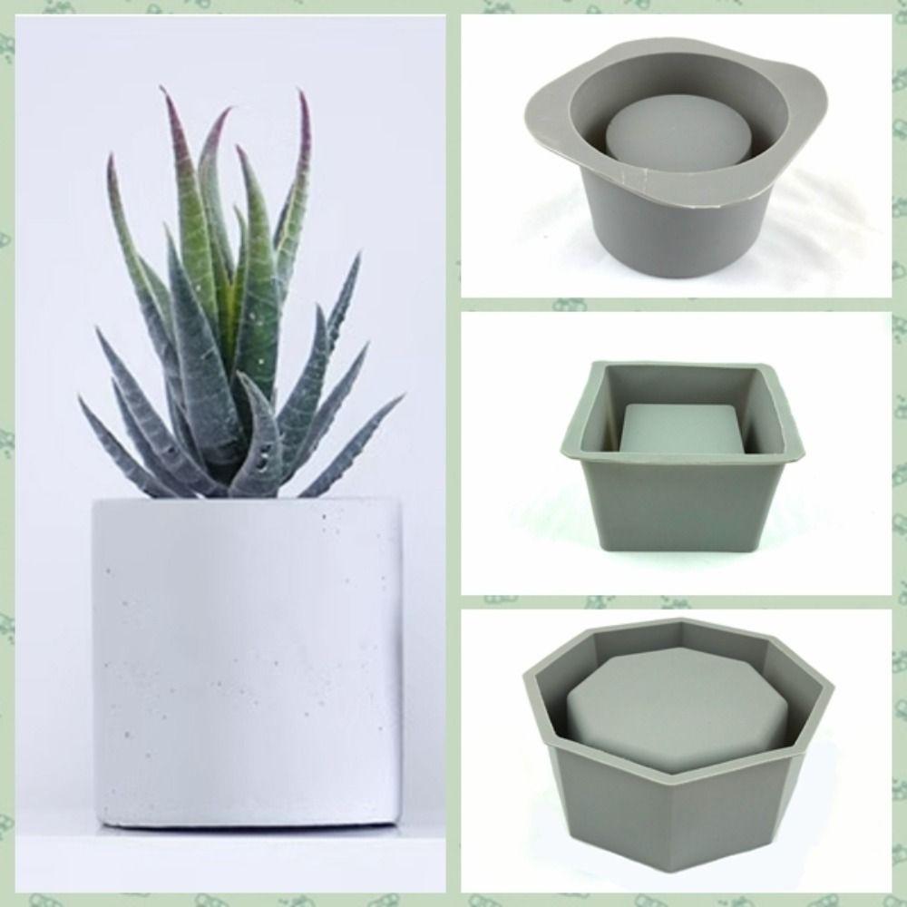 Odorless Clay Mold Reusable Silicone Mould Convenient Vase Mold  Gypsum