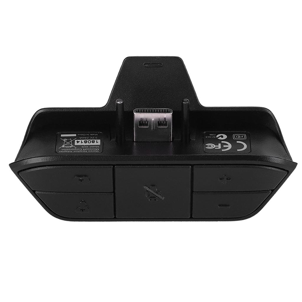 Пылезащищенный адаптер стереогарнитуры для Xbox One с управлением игрой и синхронизацией стереозвука