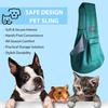 Pet Carrier Sling Breathable Crossbody Bag Puppy Carrier Purse Hand-Free Dog Sling Carrier with Storage