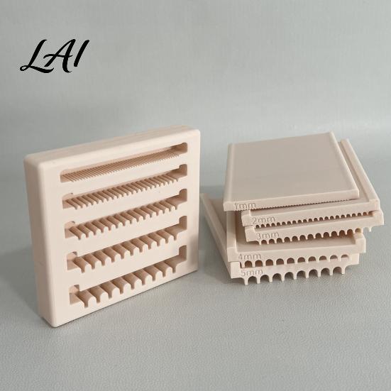 Desktop Clay Storage Organizer 2-in-1 Polymer Thickness String Roller Tool And Bead Maker 1-5mm 5 Pcs Dual-Sided Ultra Light Rolling Board Mini Ball