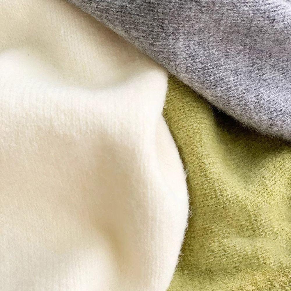 Wool Knitted Knitted Scarf Warm Women Shawl Fashion Women Headscarf Winter