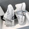 New 2023 Spring/Summer New Dad Shoes Fashion Versatile Lightweight Small White Leather Sport Shoes