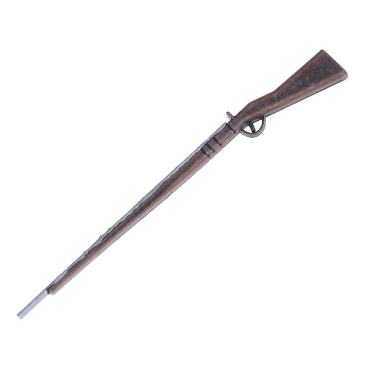 1:12 кукольных домиков, миниатюрный винтажный металлический пистолет, украшение комнаты кукольного домика, игрушка в подарок