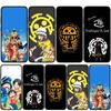 Cover for iPhone 16 15 Xiaomi Redmi Note 14 13 12 11 Pro Max 16e Samsung Galaxy S25 S24 S23 Moto OPPO Huawei Trafalgar Law One Piece Luffy Phone Case