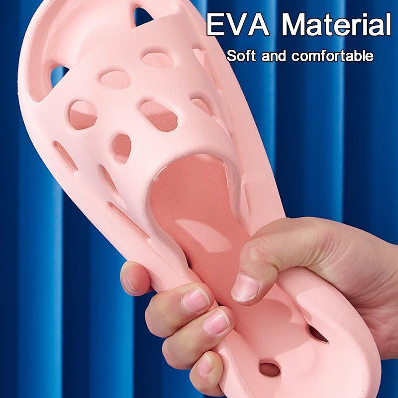 Тапочки для женщин и мужчин, нескользящие нескользящие тапочки на мягкой подошве для ванной комнаты, полые туфли для душа, банные тапочки, домашние сандалии, летние пляжные шлепанцы, тапочки для пар