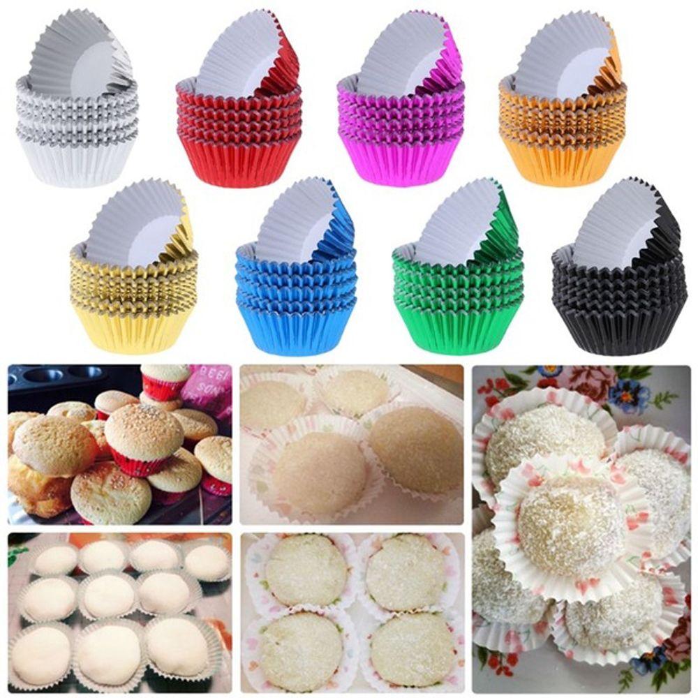 Supplies Liner Cake Decorating Tools Aluminium Foil Cake Cup Cupcake Wrapper Paper Muffin Boxes