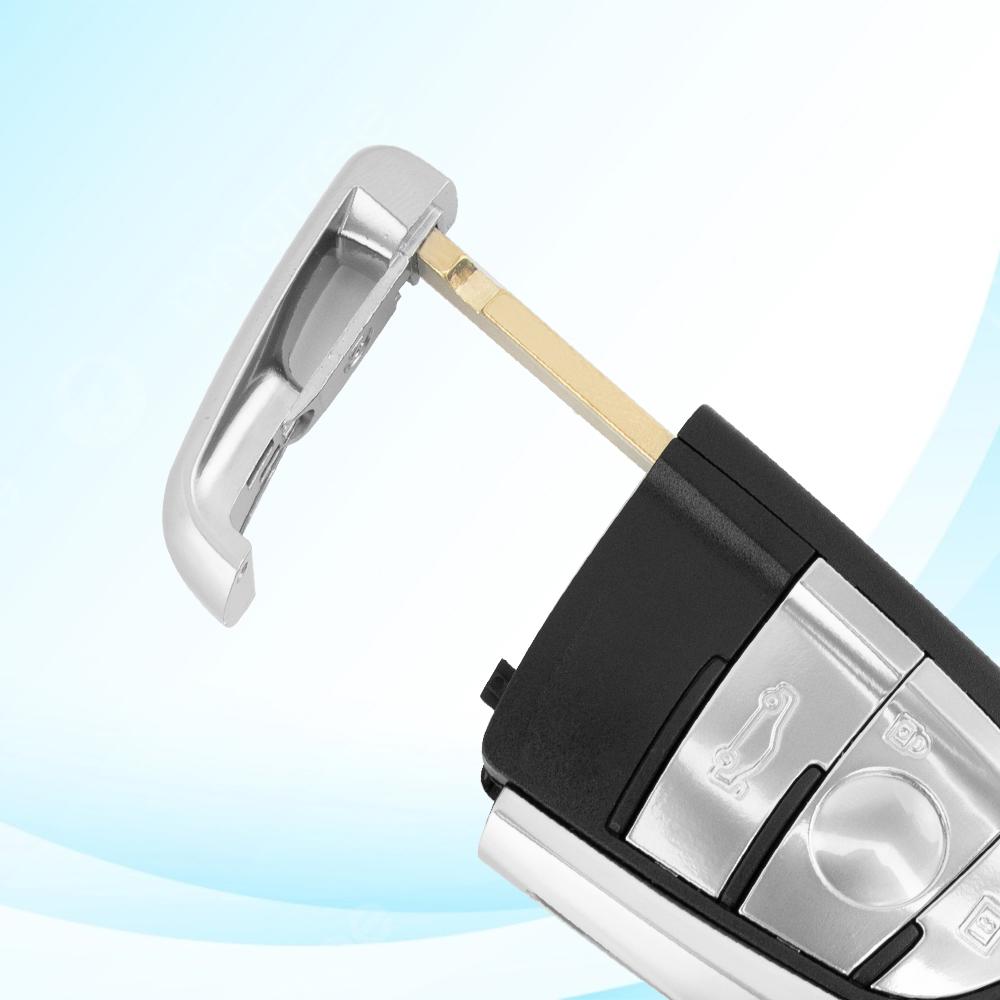 LIXIANG 3/4 кнопки для BMW DBC 1 3 5 7 серии X1 X5 X6 X5M X6M F FEM CAS4 CAS4+ брелок смарт-карта корпус ключа вставка лезвие корпус брелока