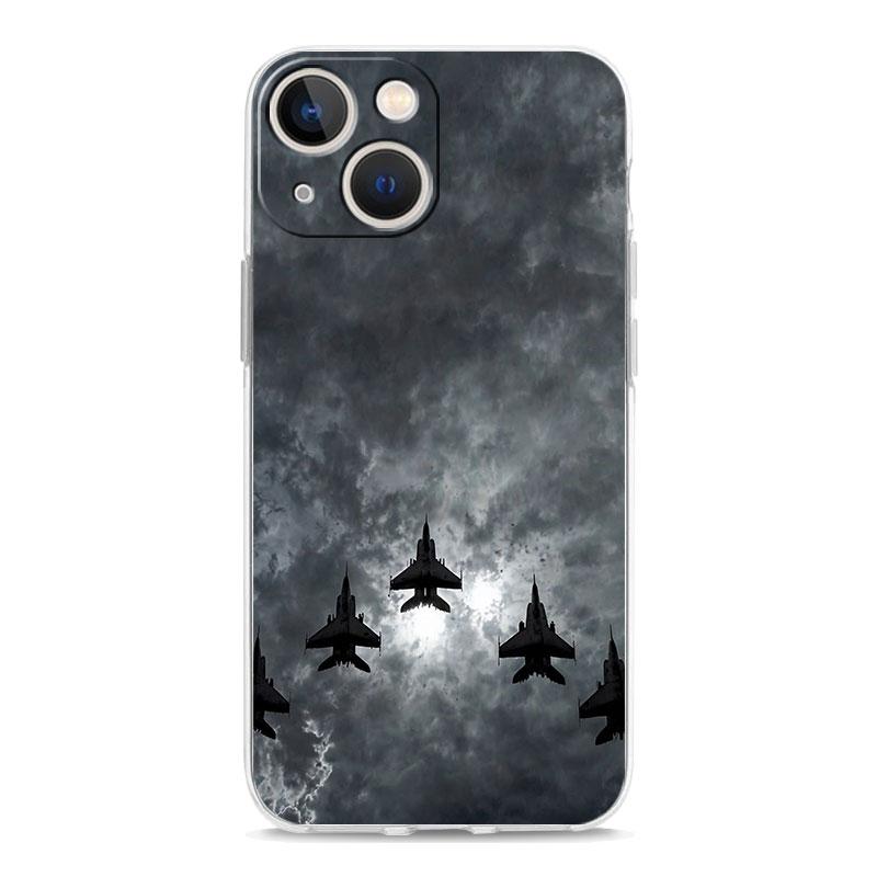 Чехол для iPhone 17 Чехлы iPhone Air 16 15 12 13 14 Pro Max 7 8 Plus 16Pro iPhone11 Чехол Самолет Самолет крутой